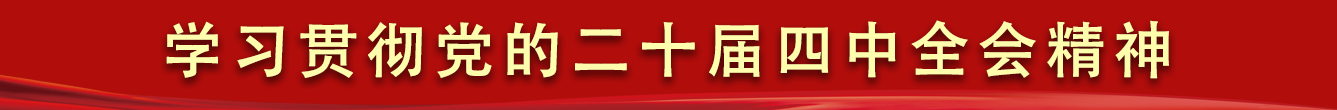 學(xué)習(xí)貫徹黨的二十屆四中全會精神